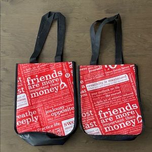 Lot 2 Lululemon Reusable Bags